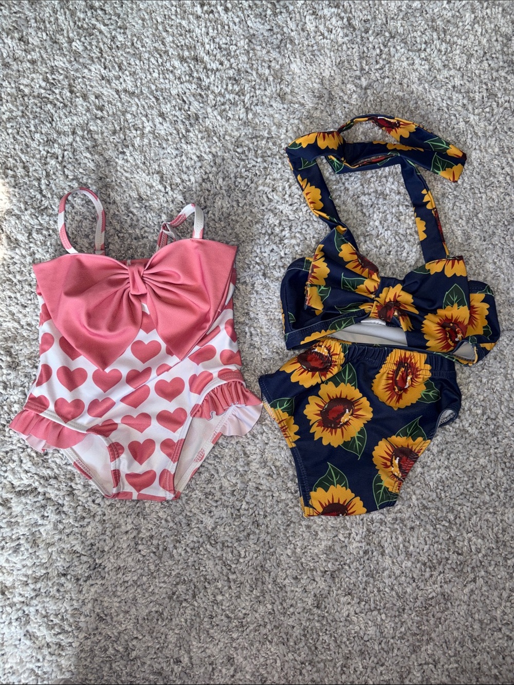 Baby girl 3-6M bathing suit bundle